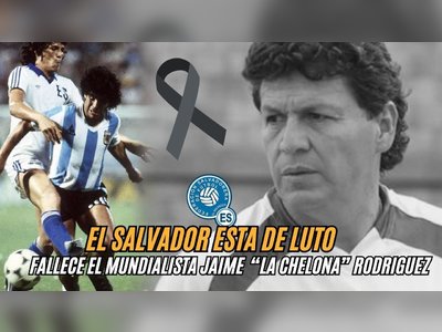 Football World Mourns Salvadoran Star Jaime ‘La Chelona’ Rodriguez