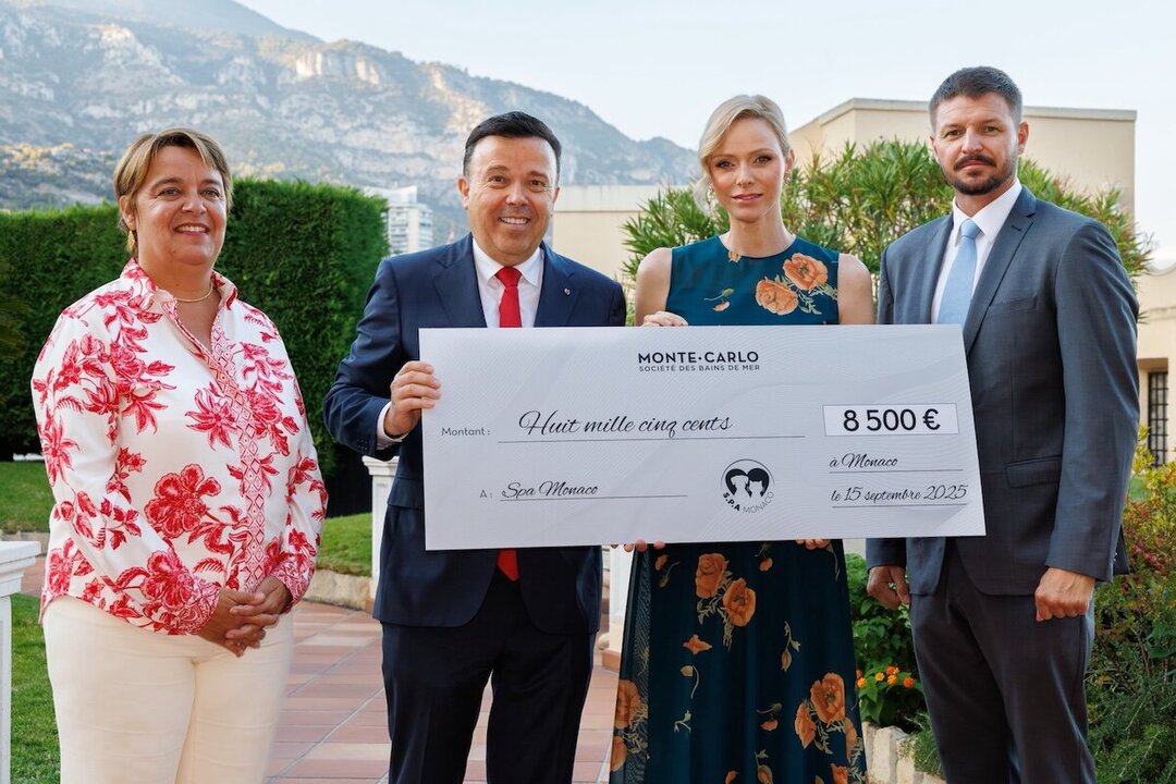 Princess Charlene Awarded Grant for Charity Work