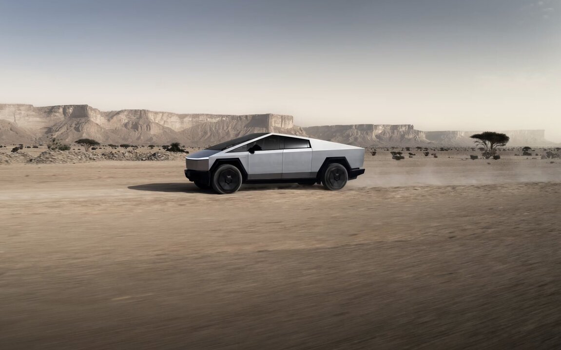 Tesla Cybertruck Rolls Out in UAE After U.S. Setback