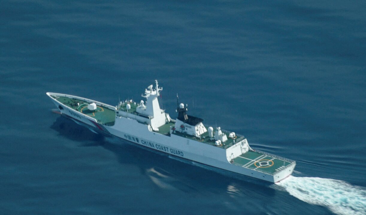 Chinese and Philippine Ships Collide Near Disputed Shoal