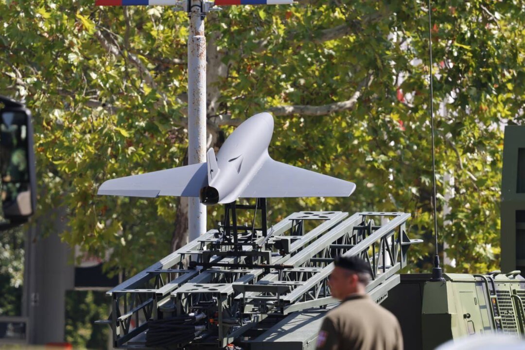 Serbia Displays UAE-Made Kamikaze Drones
