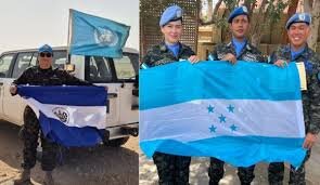 UN Peacekeepers Mark National Days of El Salvador and Honduras