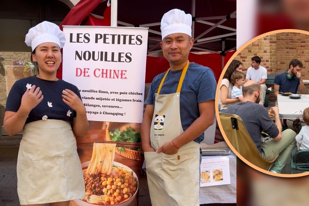Chinese Student in Belgium Earns $1,200 a Day Selling Spicy Noodles