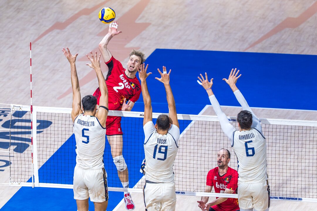 Belgium Stuns Italy to Reach Volleyball World Championship Round of 16