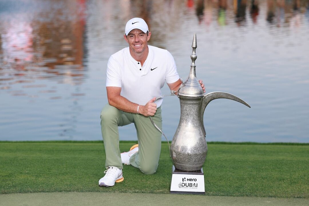 Rory McIlroy Confirmed for 2026 Dubai Desert Classic