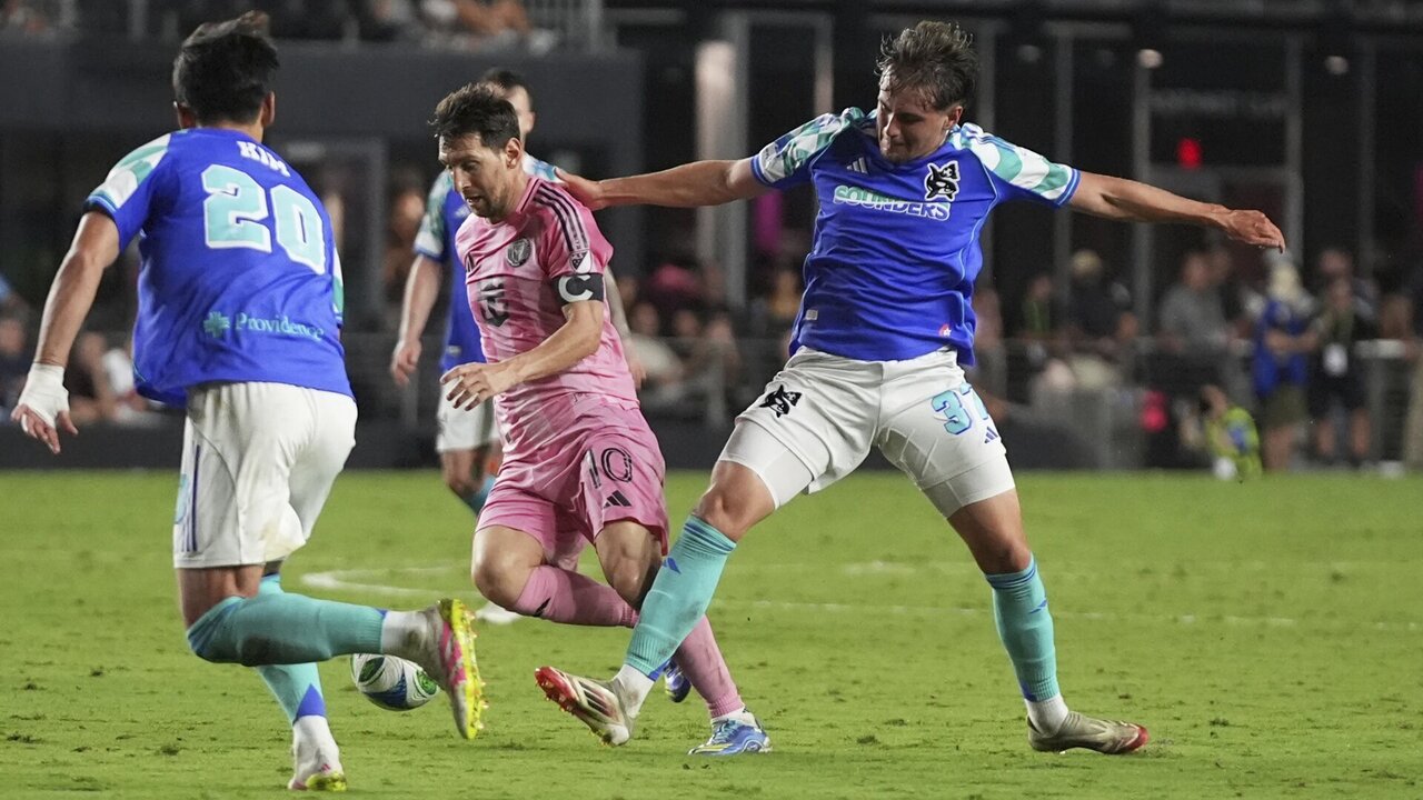 Messi Scores as Inter Miami Defeats Seattle 3-1