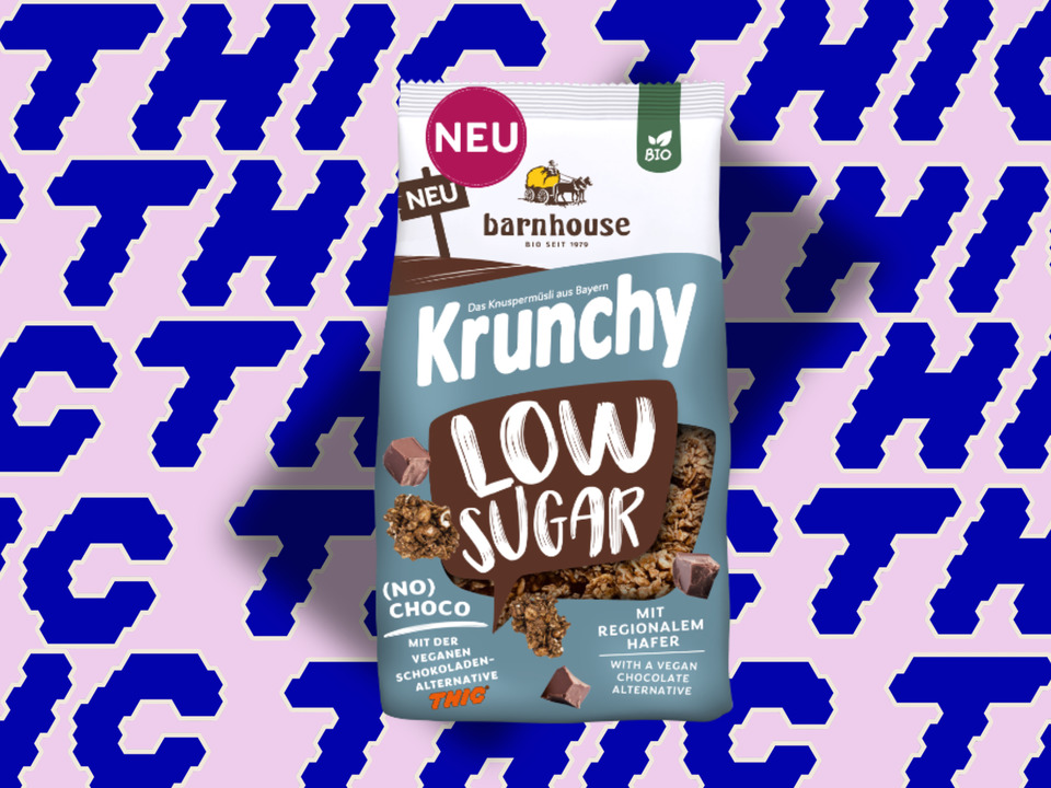 Germany’s Barnhouse Launches Vegan Granola with Cocoa-Free Chocolate