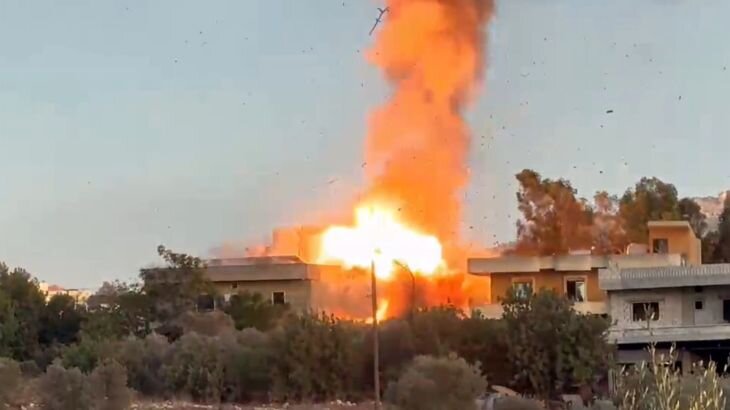 Israel Launches Airstrikes in Southern Lebanon