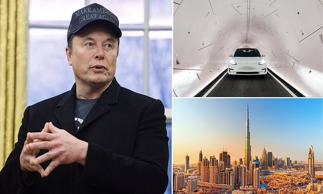 Elon Musk’s Boring Company Wins Approval for Dubai Loop