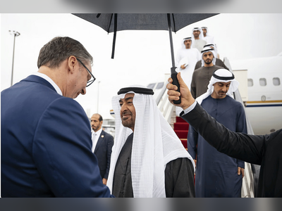 Predsednik UAE-a vrši radnu posetu Srbiji