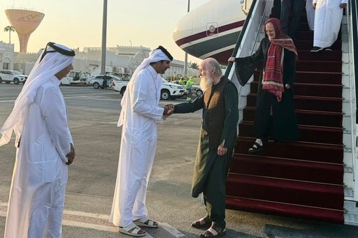 British Couple Freed by Taliban Returns Home