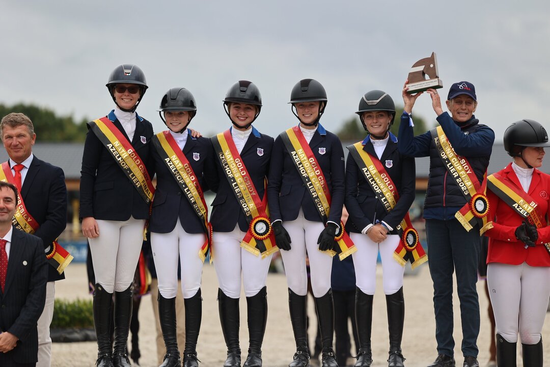 USA Wins Young Riders Nations Cup Final, Belgium Second