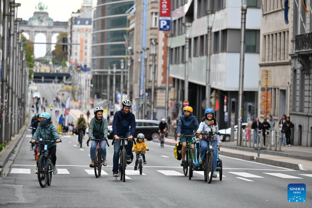 Brussels Celebrates Annual Car-Free Sunday