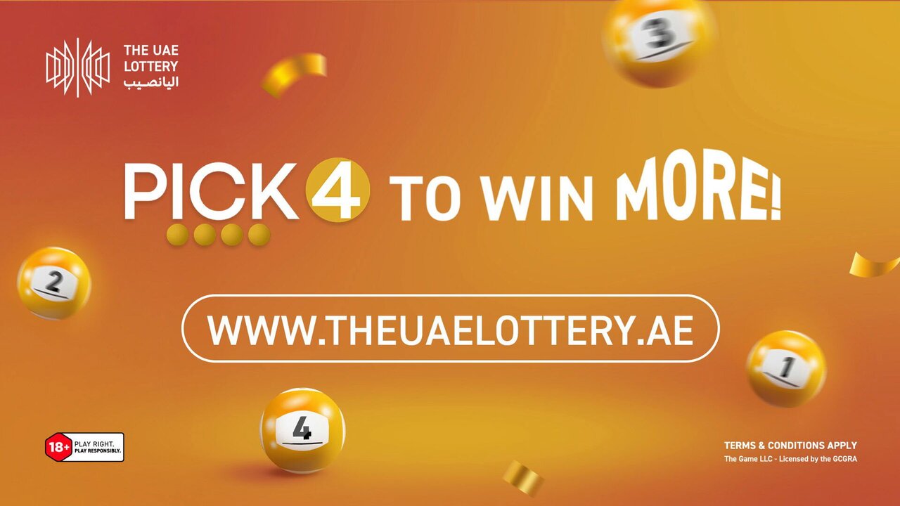 UAE Lottery Launches New ‘Pick 4’ Daily Draw