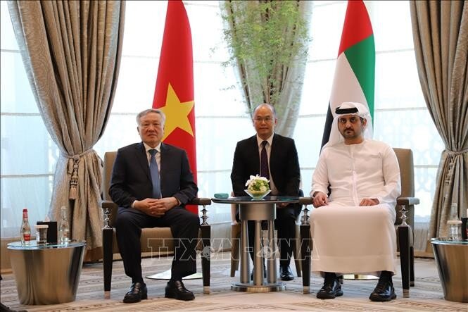 نائب رئيس وزراء فيتنام يلتقي مسؤولين إماراتيين