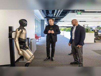 UAE Media Chief Meets Elon Musk at Tesla Headquarters