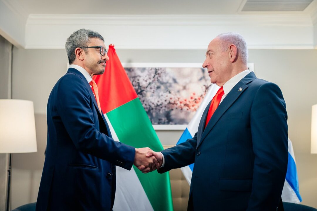 UAE Foreign Minister Calls for Gaza Truce in Meeting with Netanyahu