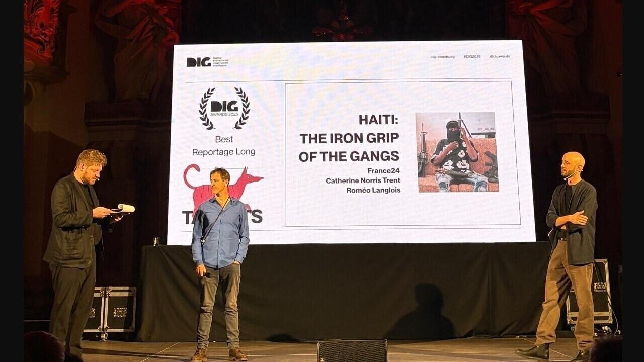 FRANCE 24 Wins DIG Award for Documentary on Haiti’s Gang Crisis