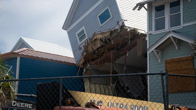 Iconic Tilted House in Panama City Beach Demolished