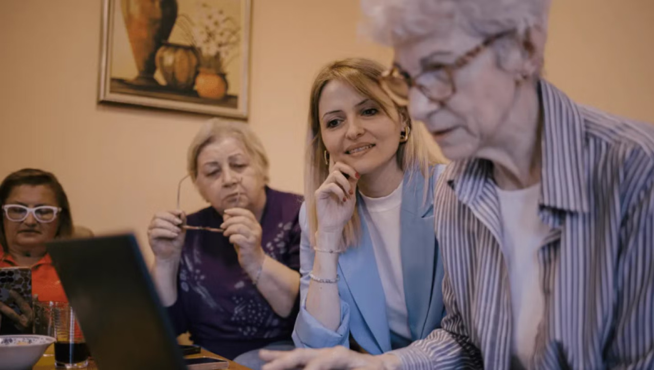 Digital Skills Empower Older Women in Serbia