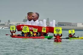 Greenpeace Activists Block Gas Terminal in Belgium