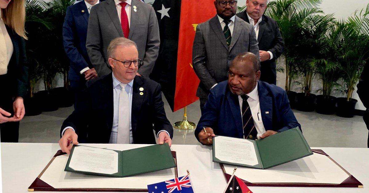 Papua New Guinea Signs Defence Pact With Australia