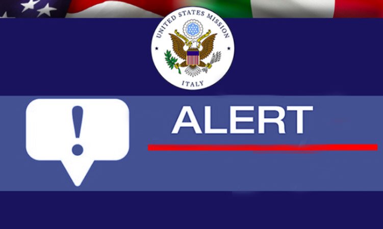 U.S. Embassy Issues Demonstration Alert in Rome