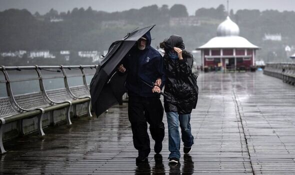 Storm Amy Batters UK With Heavy Rain and Powerful Winds