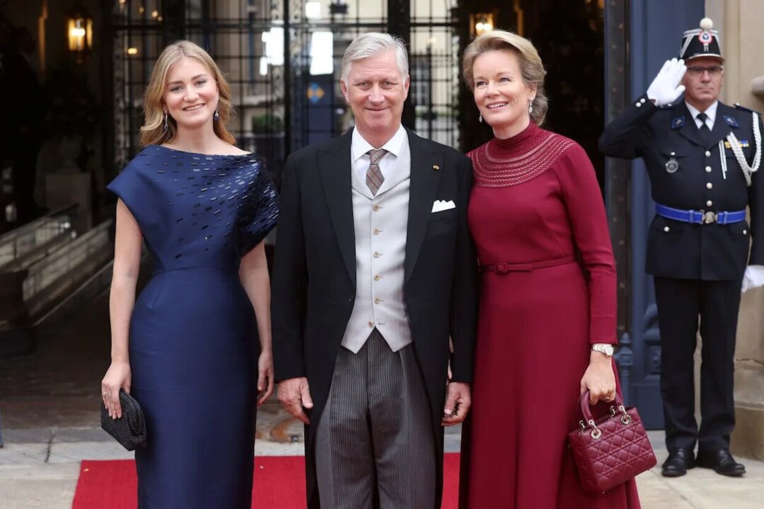 Princess Elisabeth of Belgium Attends Luxembourg Enthronement Ceremony