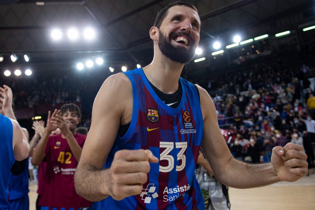 Nikola Mirotic Named EuroLeague MVP for Second Round