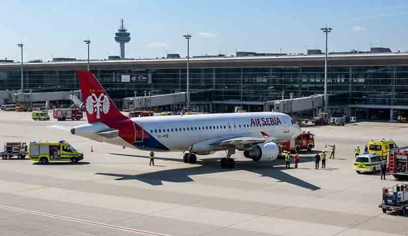Air Serbia Flight Diverts to Frankfurt After Mid-Air Emergency