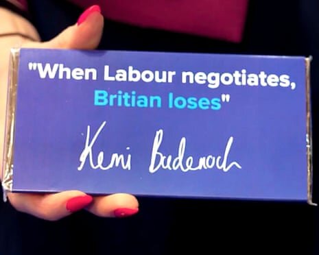 Tory Party Mocked for Misspelling ‘Britain’ on Conference Chocolate Bars