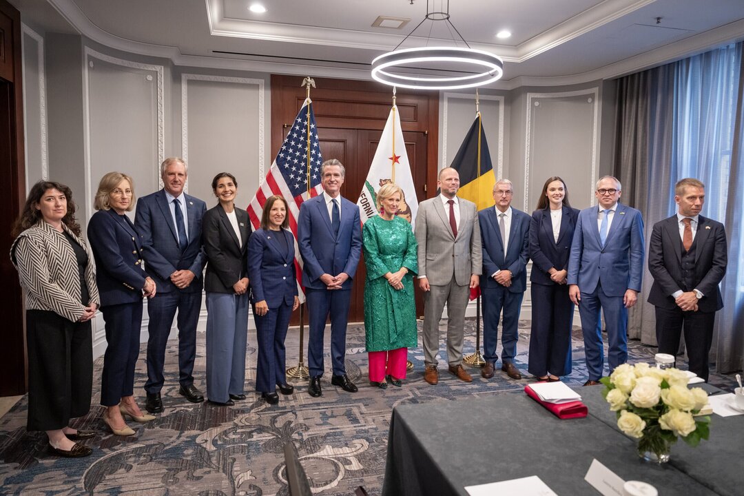 California and Belgium Forge New Economic Partnership