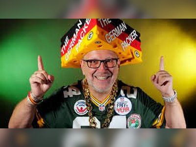Packers-Superfan reist aus Deutschland an, um im Lambeau Field zu jubeln.