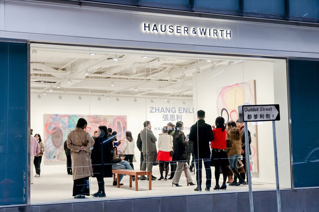 Hauser & Wirth Reports Profit Decline Amid Market Slowdown