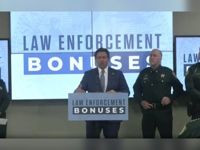Governor DeSantis Highlights $63 Million in Law Enforcement Bonuses During Bay County Visit