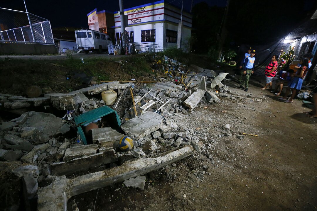 Aftershocks and Clean-Up Efforts Continue Across the Philippines