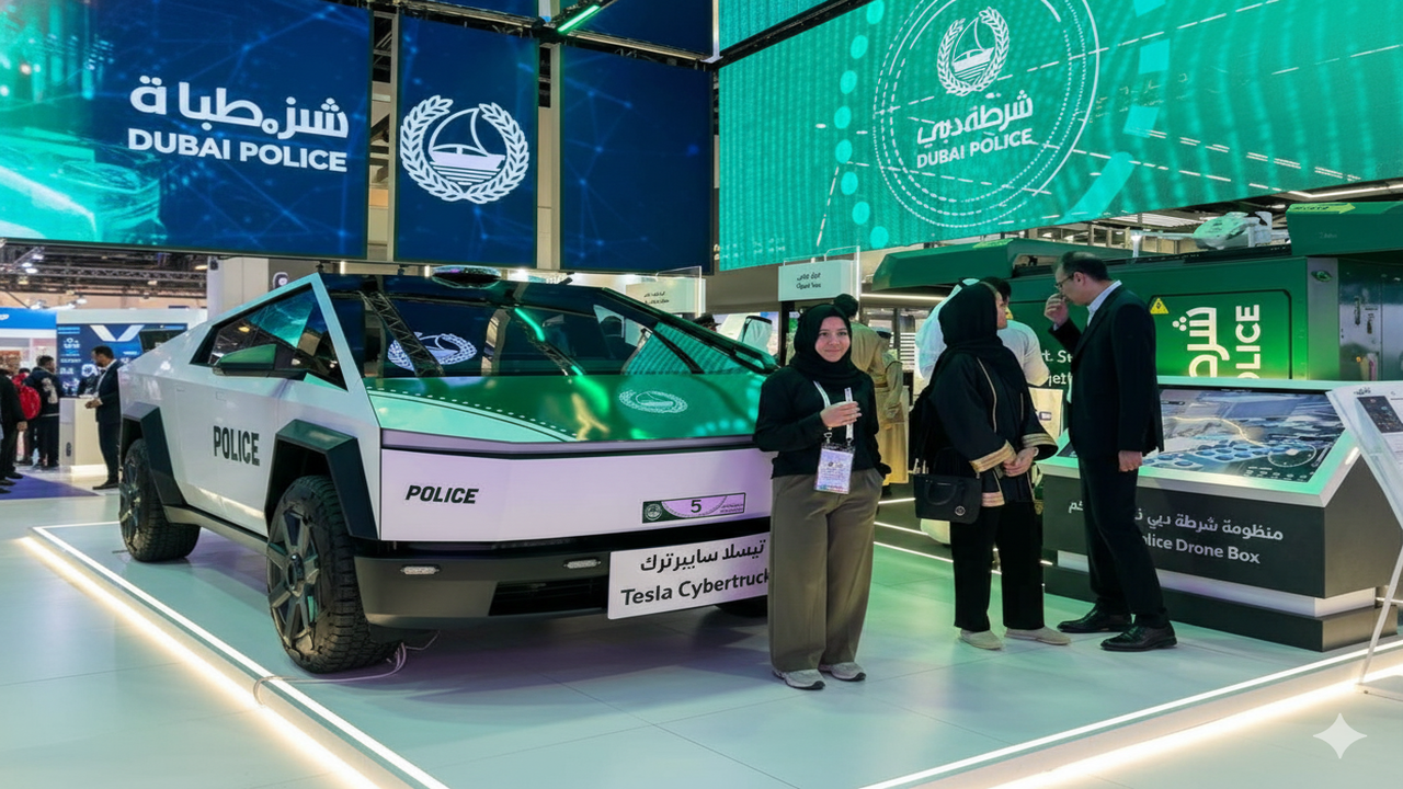 Dubai Police to Showcase AI Patrol Cars and Smart Stations at GITEX 2025