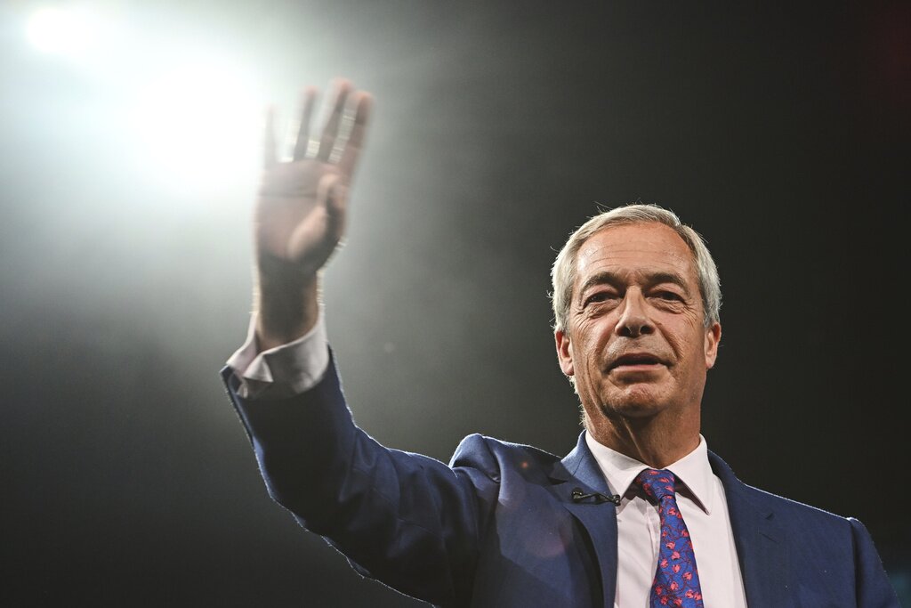 Nigel Farage Tipped as Potential Next UK Prime Minister