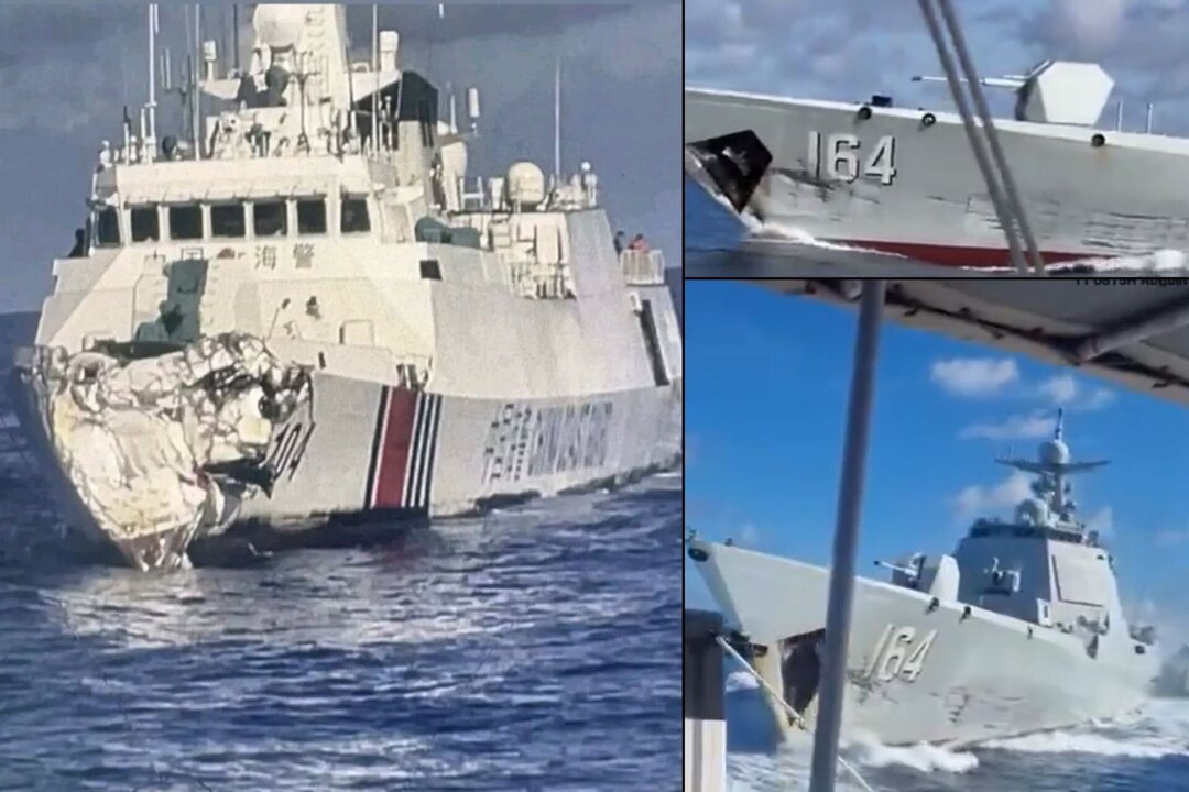 Philippine Vessel Damaged After Collision with Chinese Coast Guard Ship