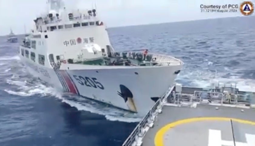 Philippines Accuses China of Deliberately Colliding with Its Vessel