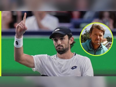Benjamin Balleret Guides Valentin Vacherot to Historic Monaco Tennis Run