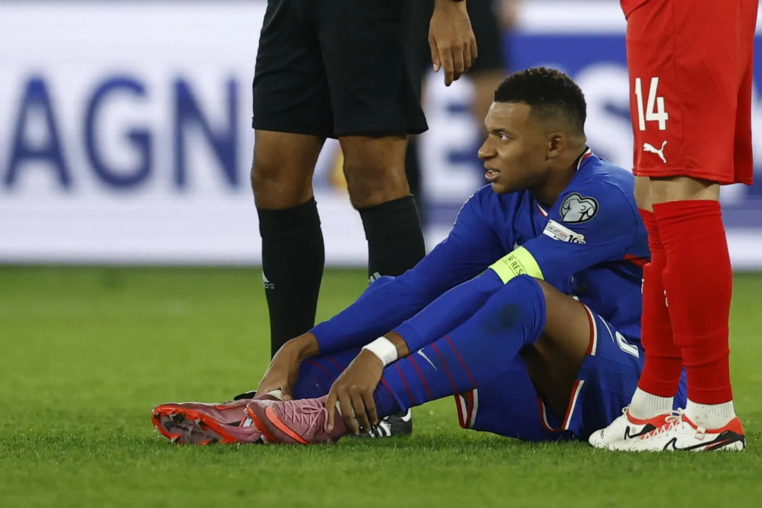 Mbappé to Miss France’s World Cup Qualifier Due to Ankle Injury