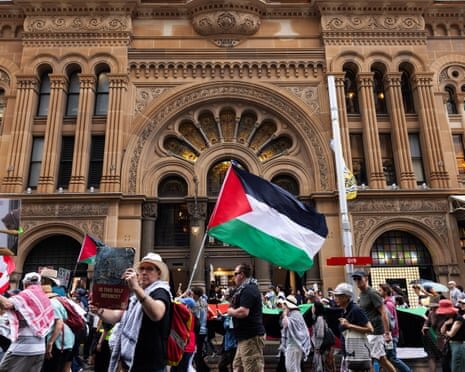 Tens of Thousands Join Pro-Palestinian Rally in Australia