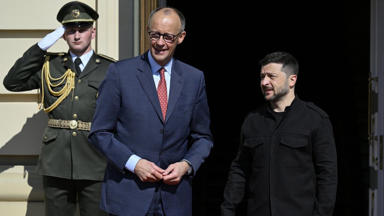 Ukrainian Parliament Speaker Holds Talks with German Lawmakers in Berlin