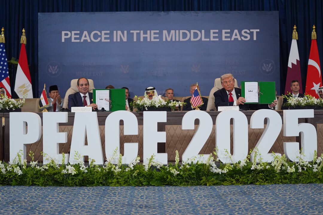 Trump Praises Collective Global Effort to End Gaza War
