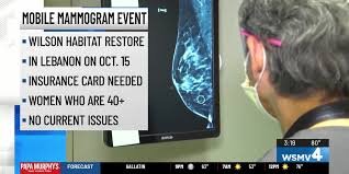 Mobile Mammogram Unit to Visit Lebanon for Community Screenings