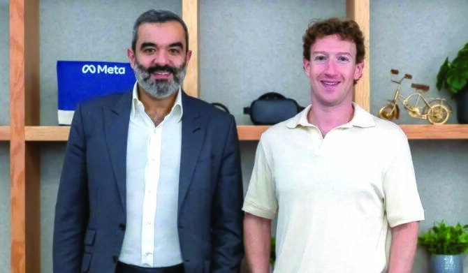 Saudi Minister of Communications Meets Mark Zuckerberg to Discuss Strategic Partnerships in AI and Digital Solutions