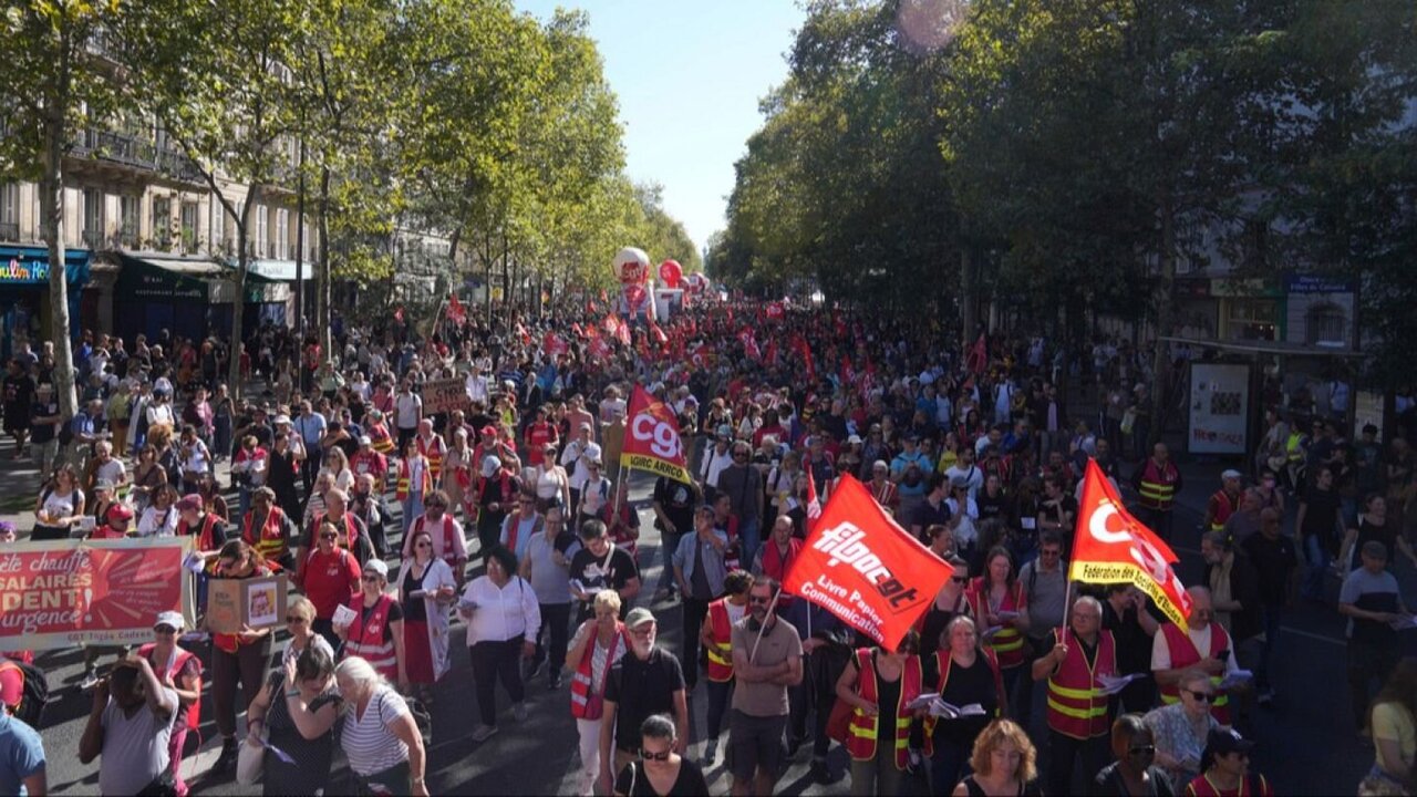 Mass Protests Erupt in Brussels Over Austerity Reforms
