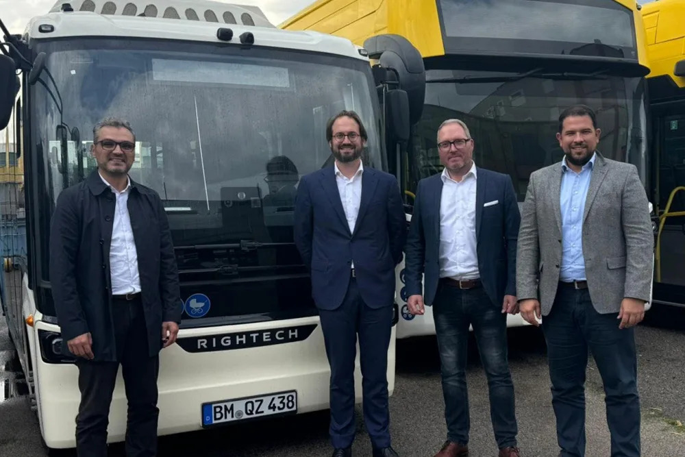 Wrightbus arbeitet mit Kazenmaier zusammen, um emissionsfreien Verkehr in Deutschland voranzutreiben.